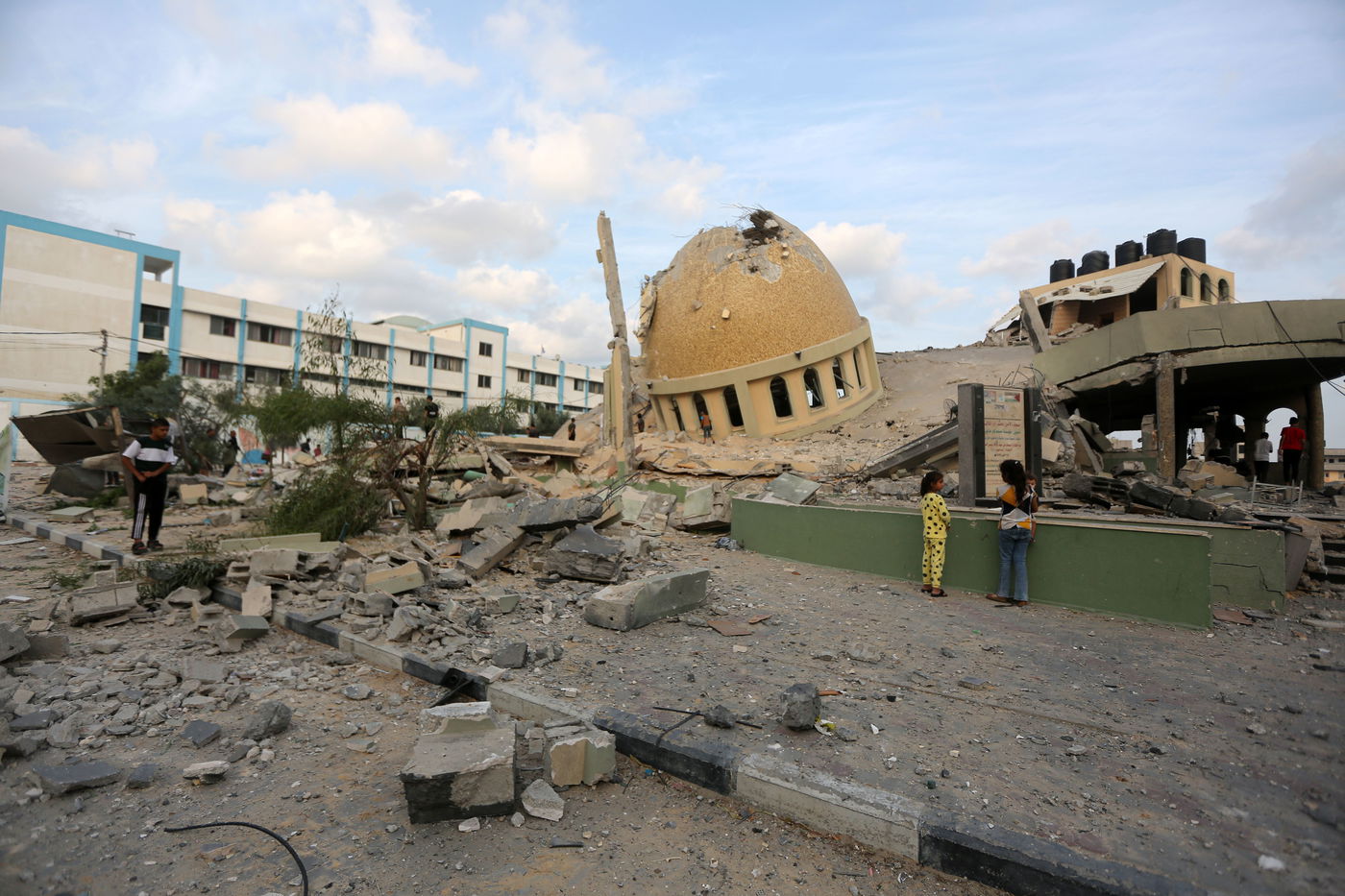 מסגד (לשעבר) בחאן יונס, בעזה