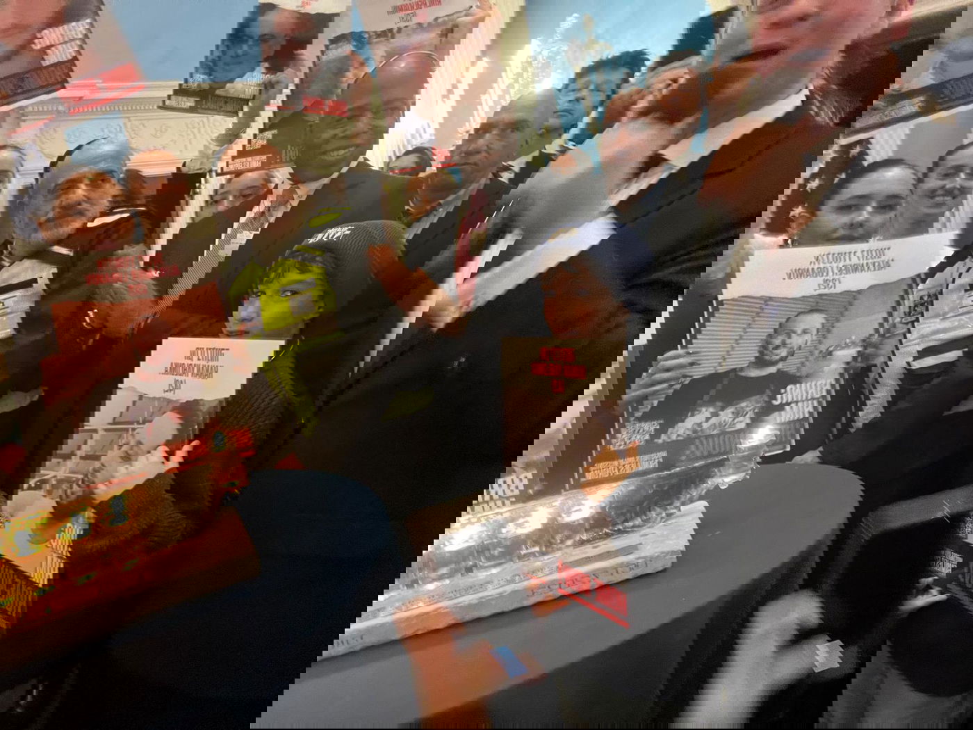 אריק אדמס במעמד 