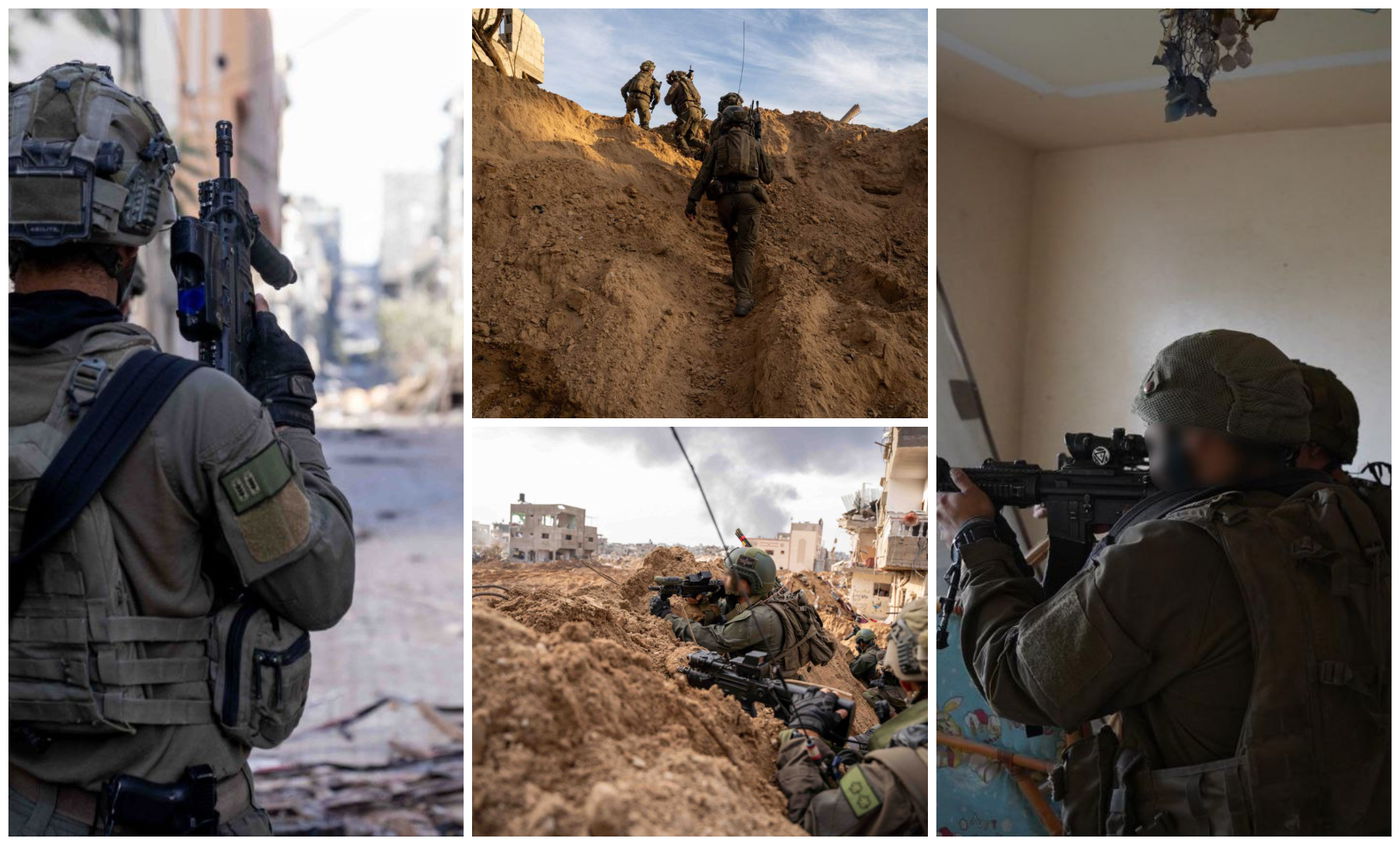 חיילי צה"ל נלחמים בעזה