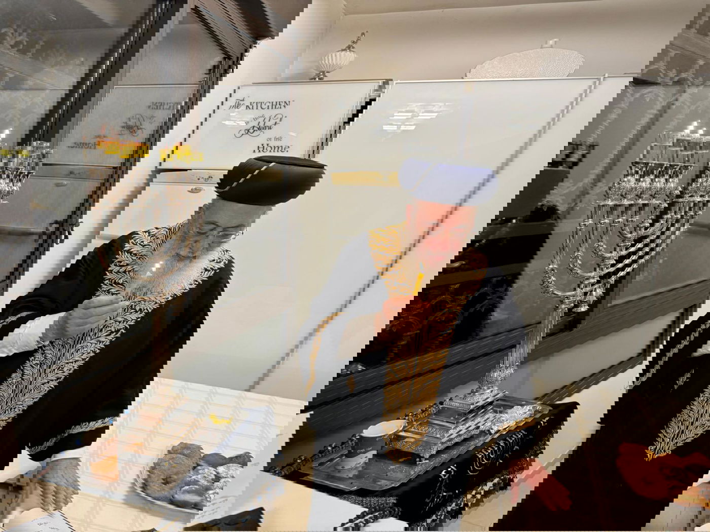 תיעוד: הראשל"צ הגר"ש עמאר בהדלקת נר שביעי של חנוכה