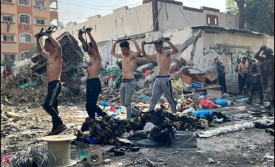 מחבלי חמאס נכנעים בעזה