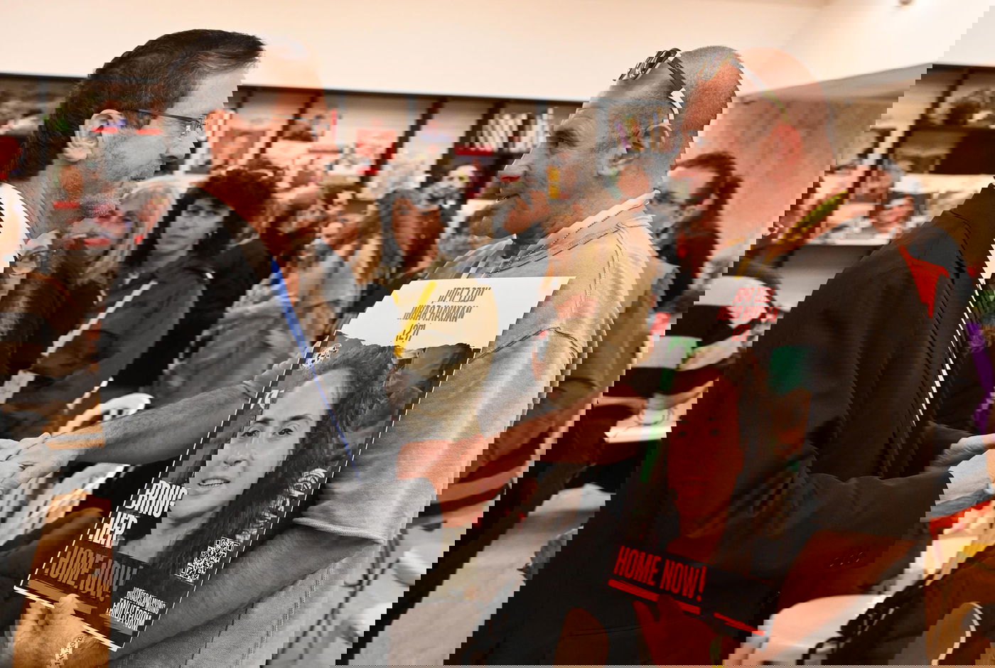 הרצוג בכיכר החטופים: "בסוף גם מהלכים צבאיים יביאו אותם"