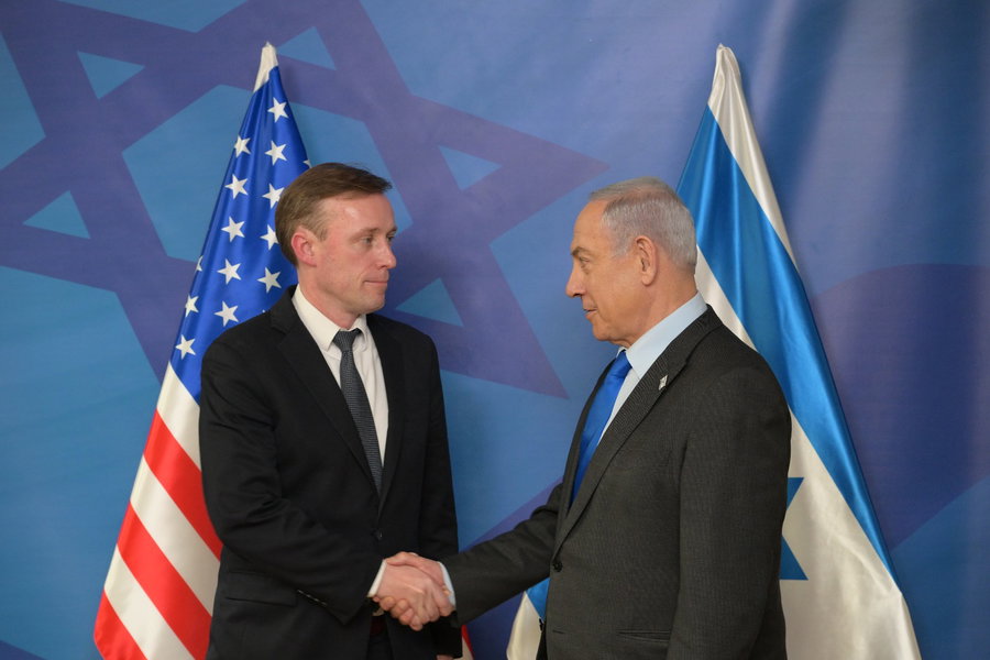 ג'ייק סאליבן ונתניהו