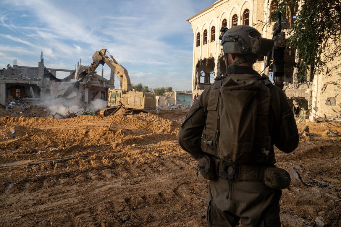 כוחות השתלטו והשמידו את מפקדת גדוד ש'געייה של חמאס