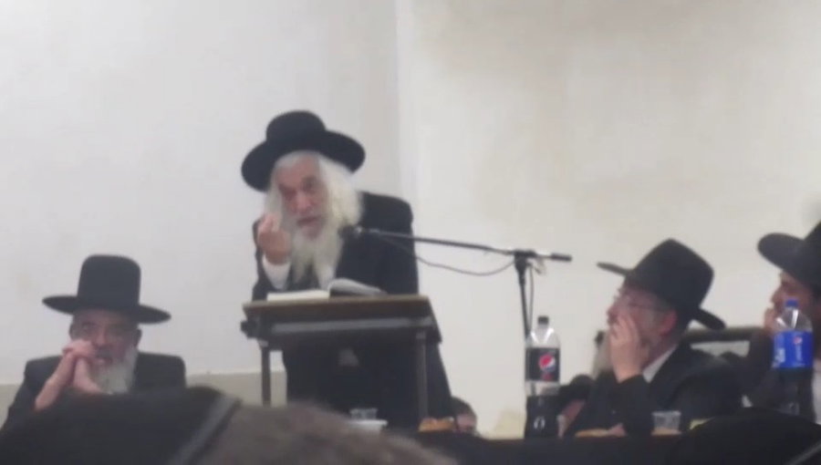 דבריו של הגר"א דויטש במעמד ההכתרה