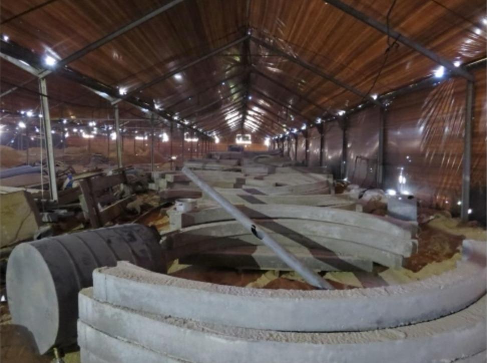  סדנת חפירה של המנהרה