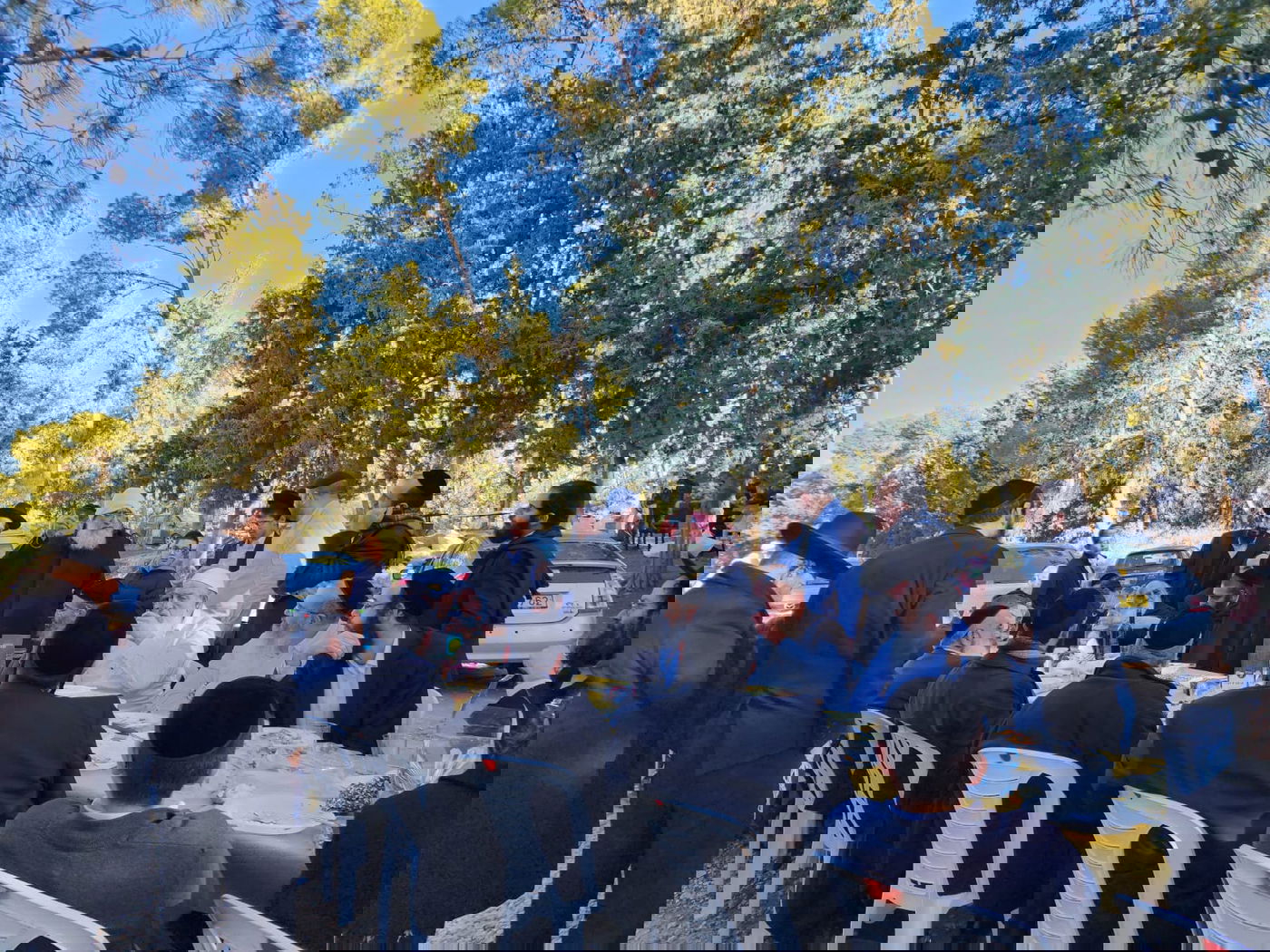 סעודת סיום ספר הזוהר הקדוש בזאת חנוכה תשפ"ד בקבר מתתיהו