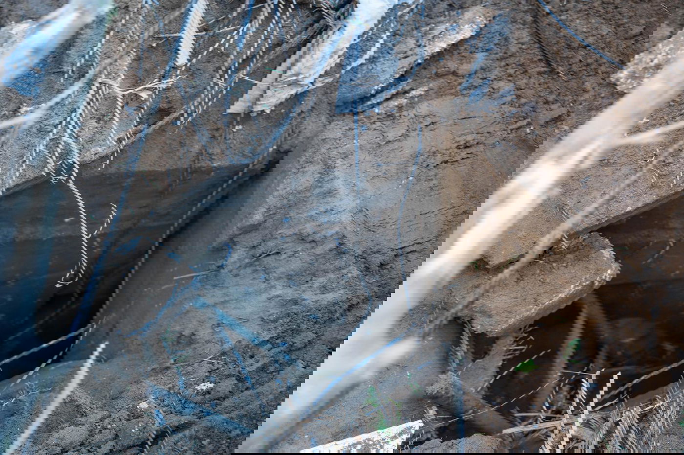 פשיטת הלוחמים על התשתית ממנה נורה נ"ט לעבר כוח צה"ל