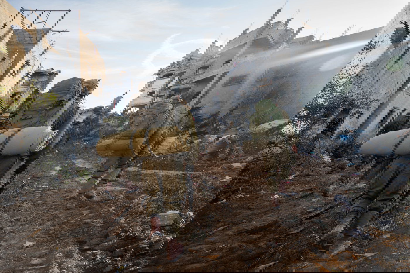 פעילות הכוחות בשטח הרצועה