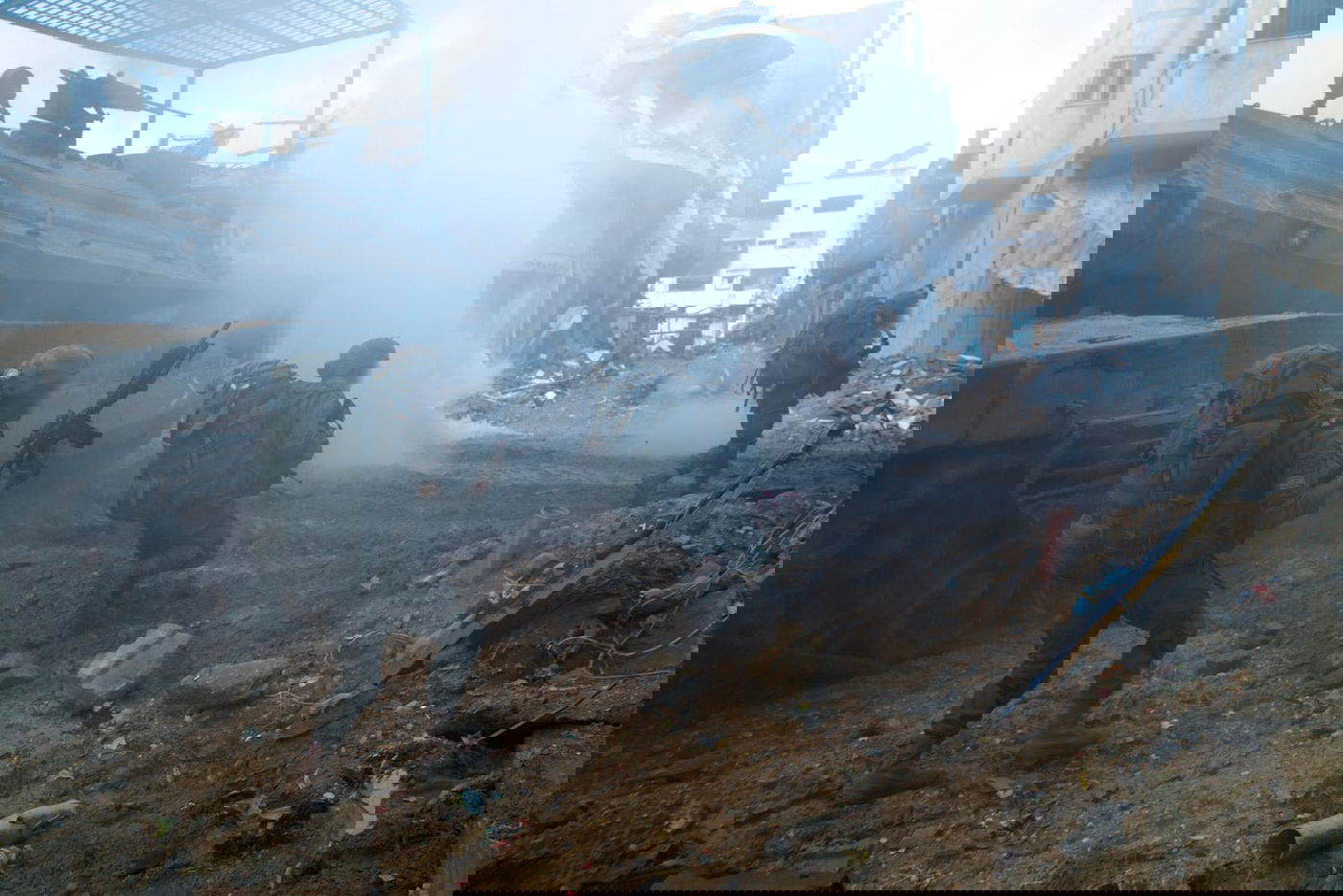 לילה של פיצוצים בעזה | תיעודים חדשים מזירות המלחמה