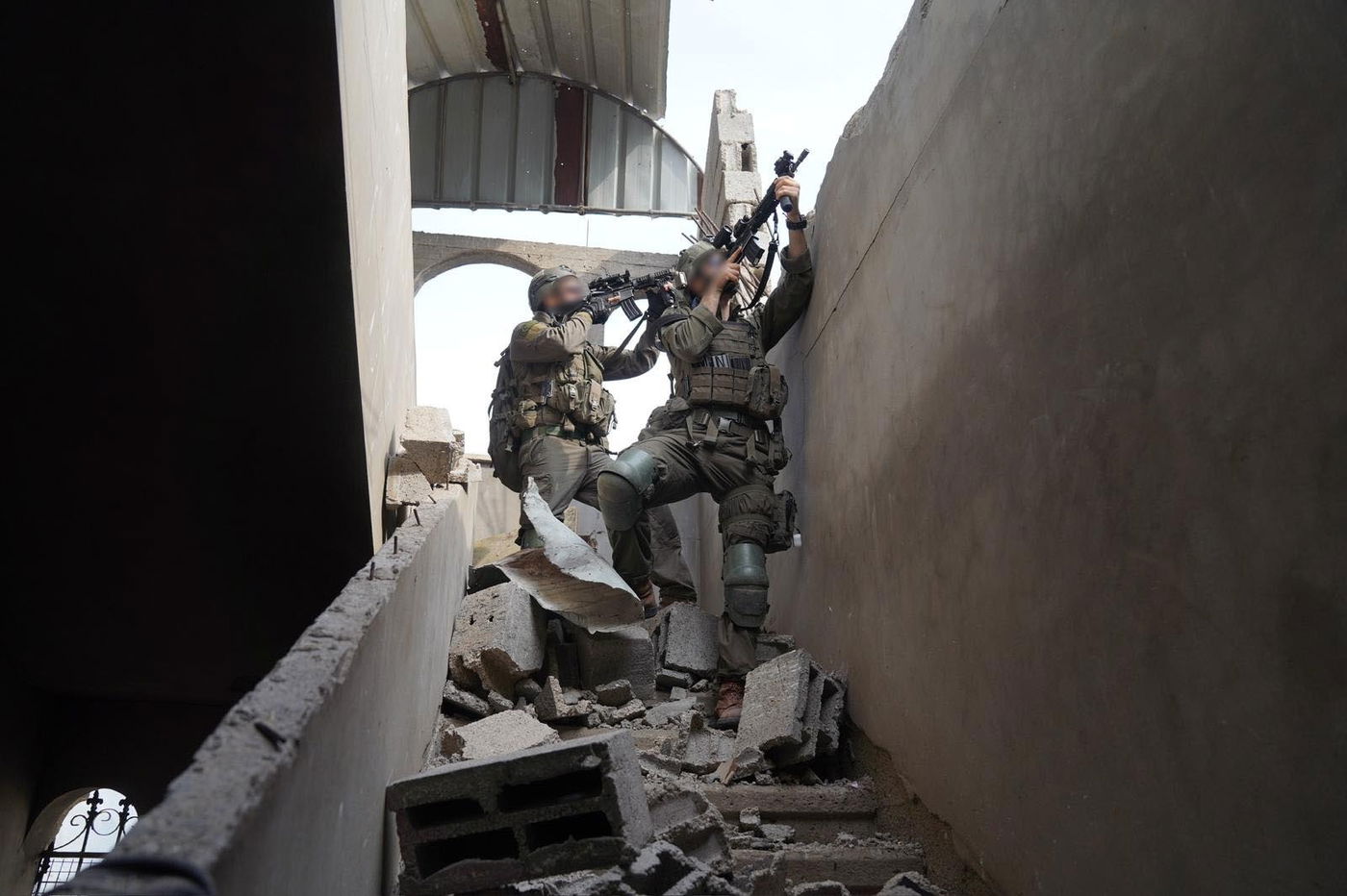 פעילות לוחמי יחידת דובדבן בחאן יונס