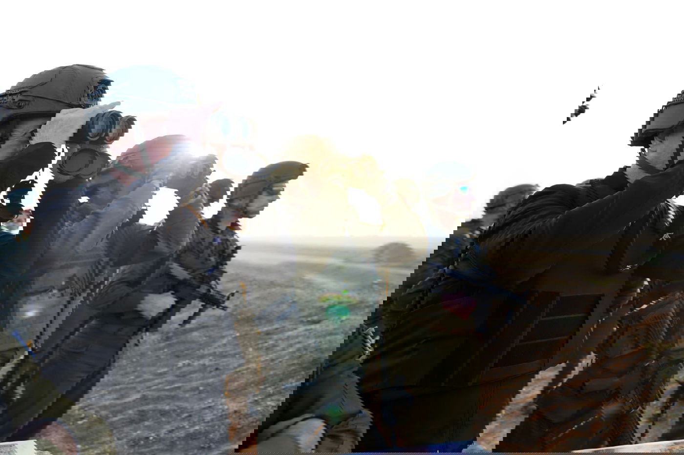 שר הביטחון יואב גלנט בגבול עזה