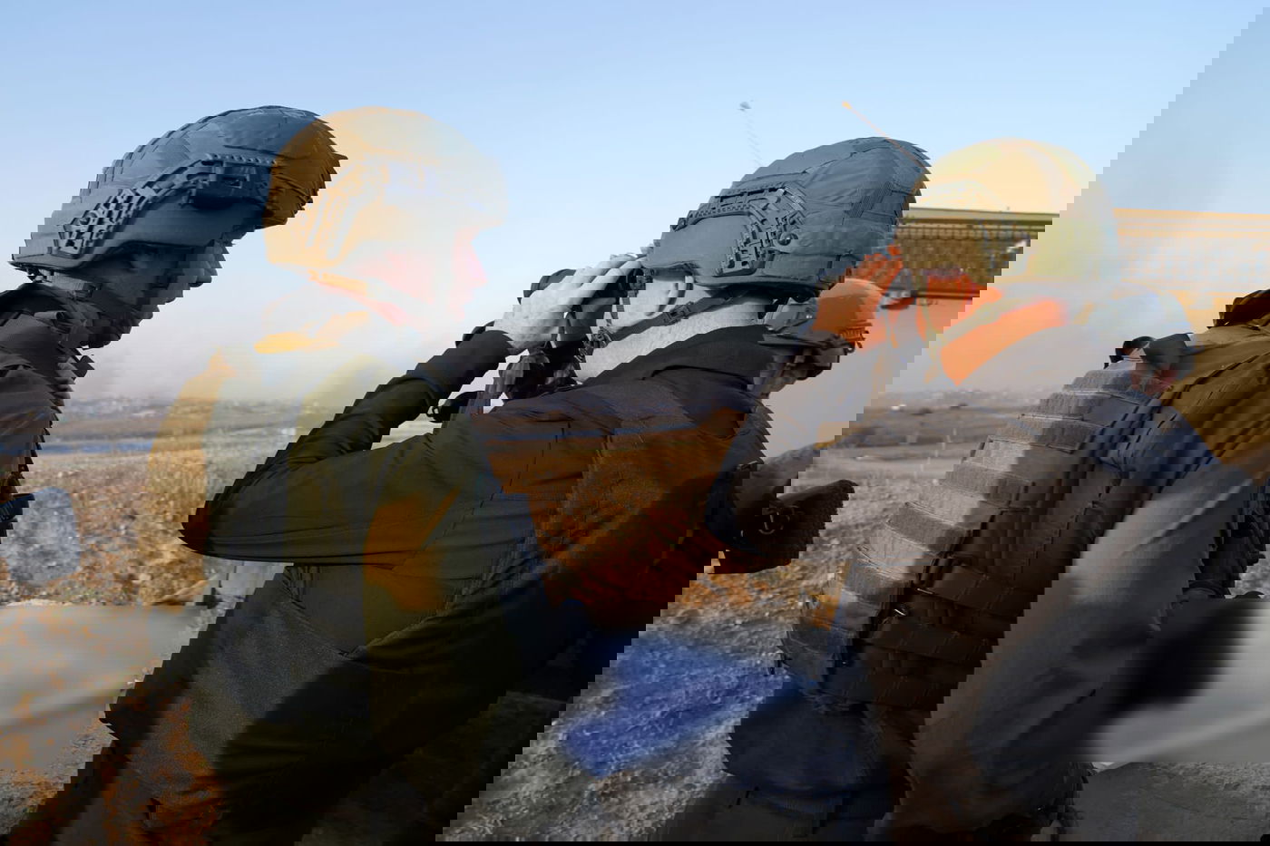 שר הביטחון יואב גלנט בגבול עזה