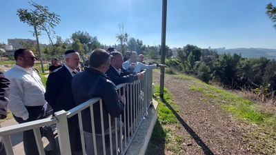 ראש העיר משה ליאון הצהיר: ״נקים טיילת טבע עוטפת רמות״