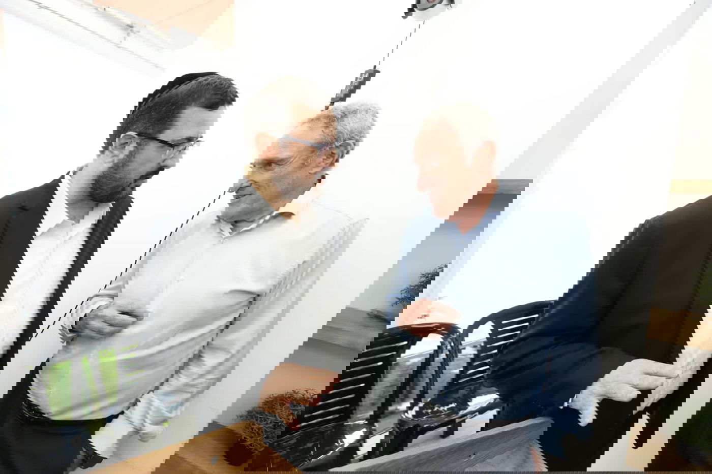 הגרי"מ לאו בקריאה לאחדות בחנוכת כיתה ב'קמא טק'