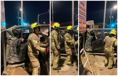 זירת התאונה