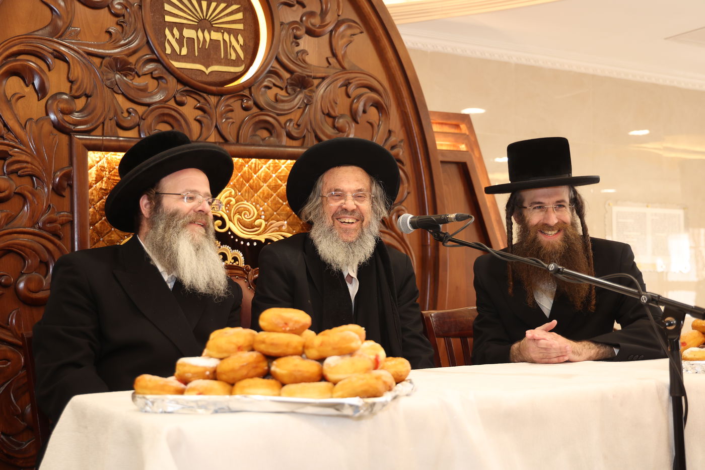 הגאון רבי דוד כהן בישיבת אורייתא