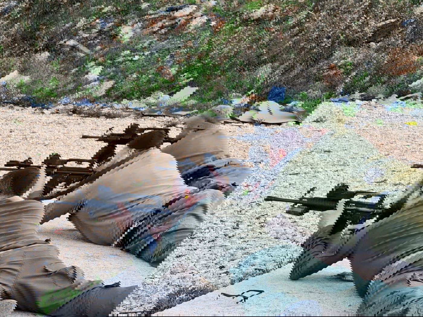 החיילים החרדים בתרגול צבאי ברחבי העיר