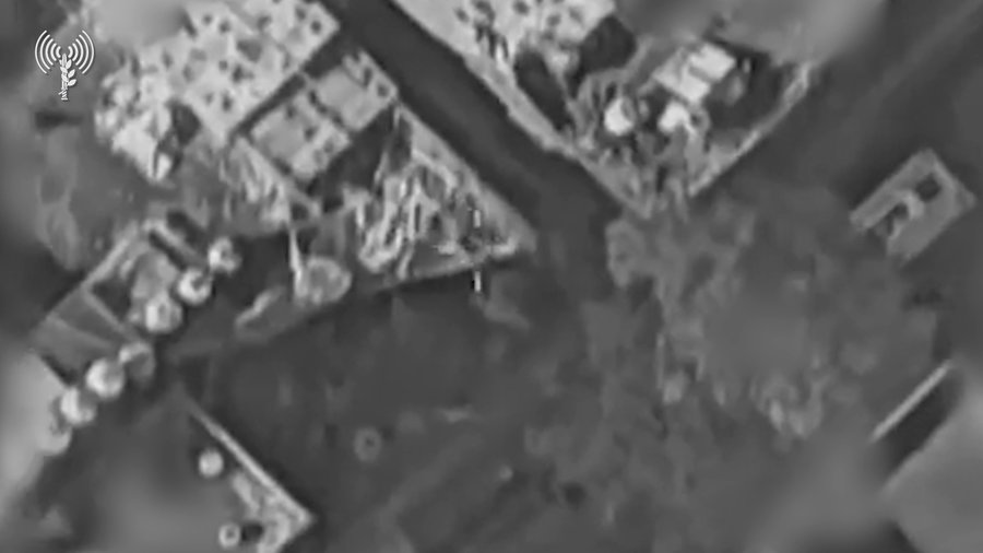 תיעוד מסיכול חוליית שיגור כטב״מ נפץ