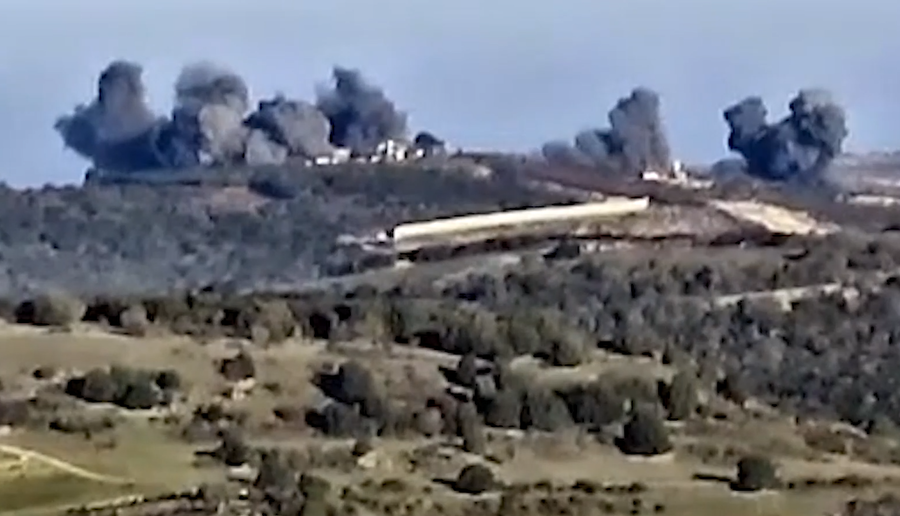 התקיפות בלבנון, הבוקר