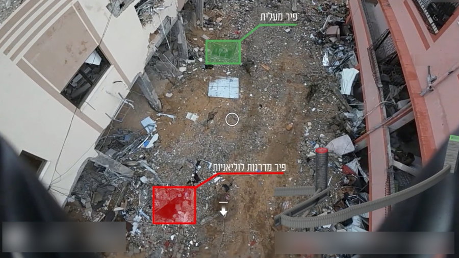 פירי מנהרות הטרור סמוך לביתו של סינוואר