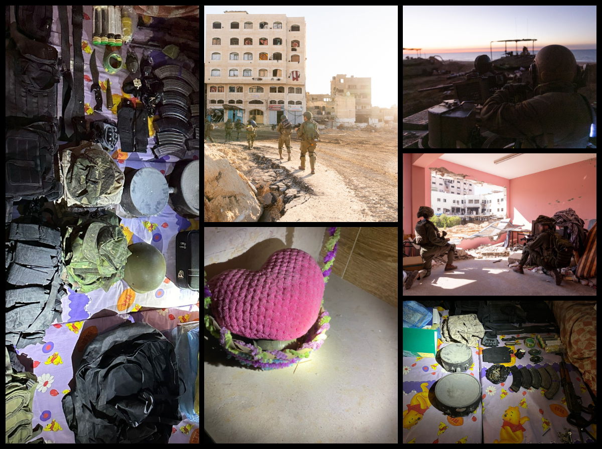 הלוחמים נדהמו: אמצעי לחימה הוסתרו בתוך בובות משחק ומתחת למיטות ילדים