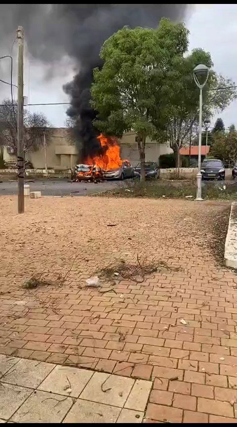 זירת הפגיעה בגליל
