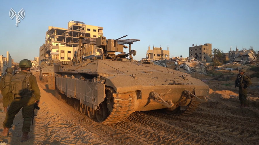 פעילות הכוחות בשטח ברצועה