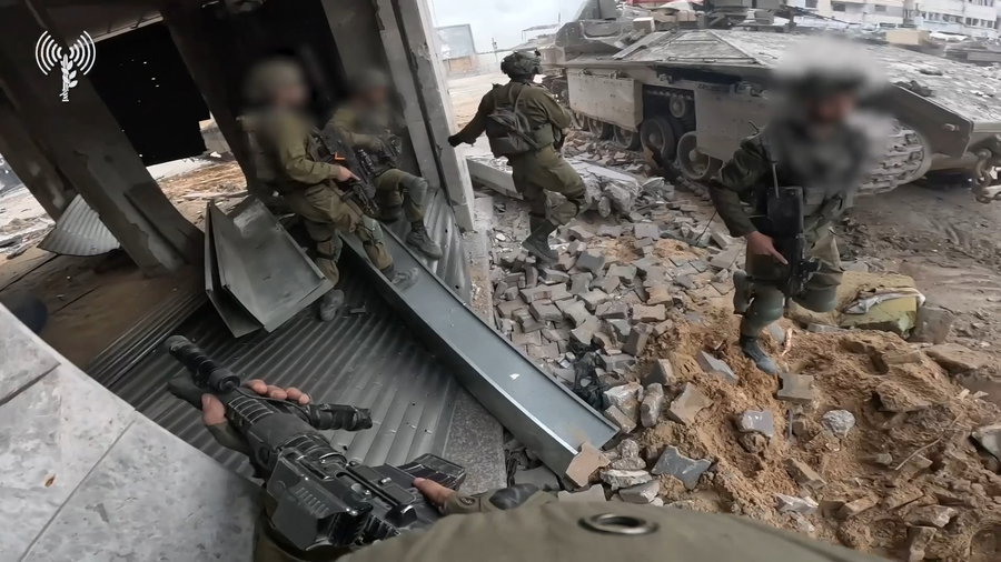 פעילות צוות הקרב של חטיבה 401 וכוחות שייטת 13 במרחב שייח' רדואן
