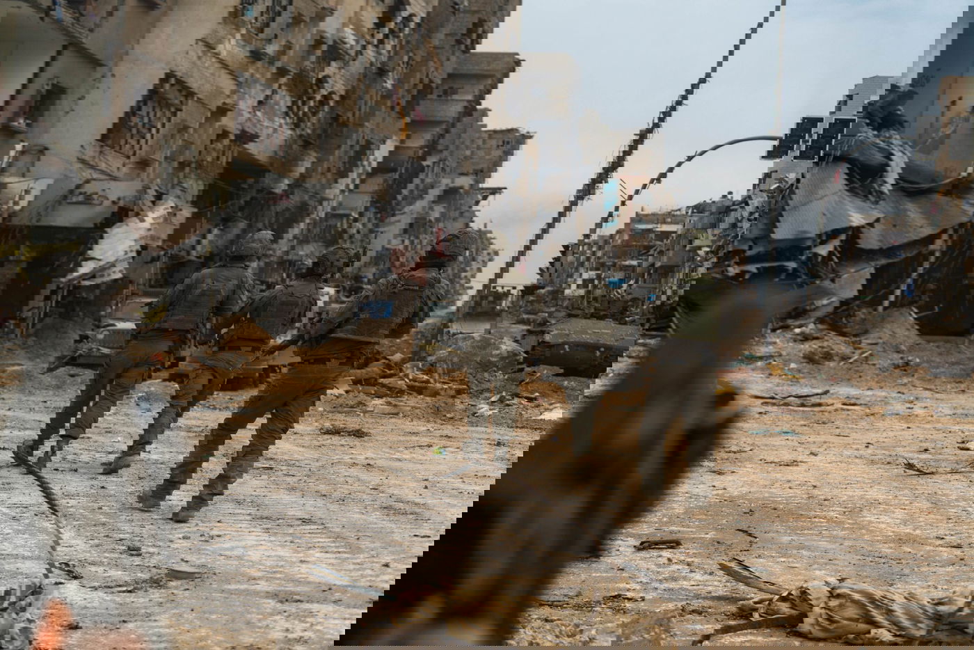 פעילות צוות הקרב של חטיבה 401 ברצועת עזה