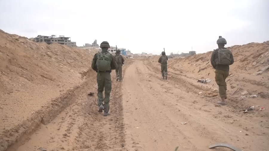 צפו בפעילות צה"ל ברצועה