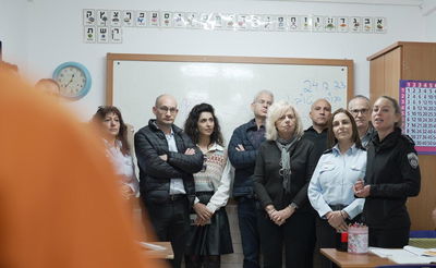 הסיור של היועמ"שית בכלא גלבוע