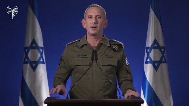 צפו בדבריו המלאים של דובר צה"ל תא"ל דניאל הגרי