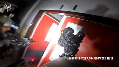 תיעוד הממצאים בבית בחולים בעזה 