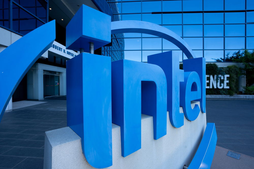 בניין של חברת אינטל בארה"ב