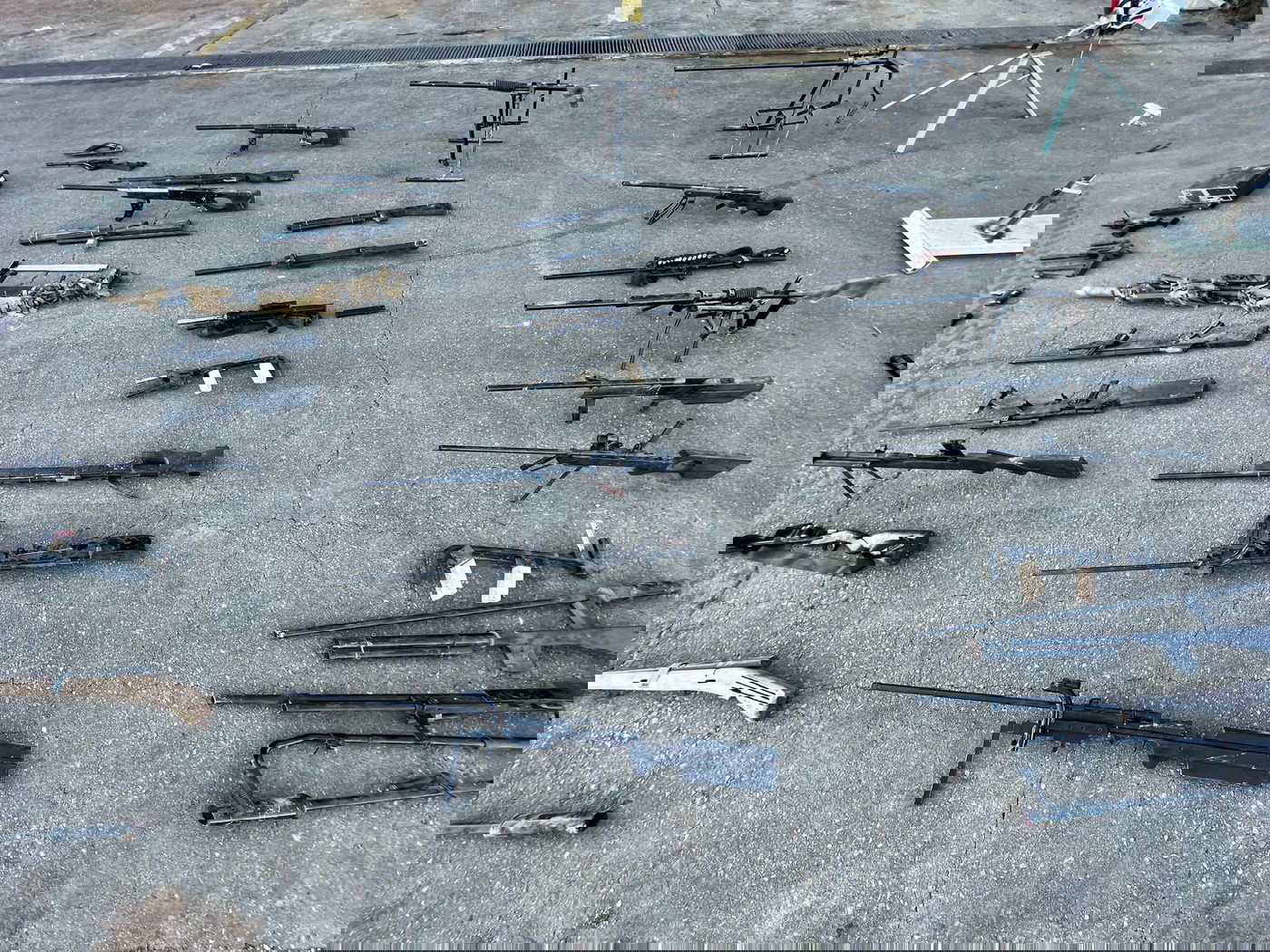 עשרות אמצעי הלחימה שאותרו והוחרמו