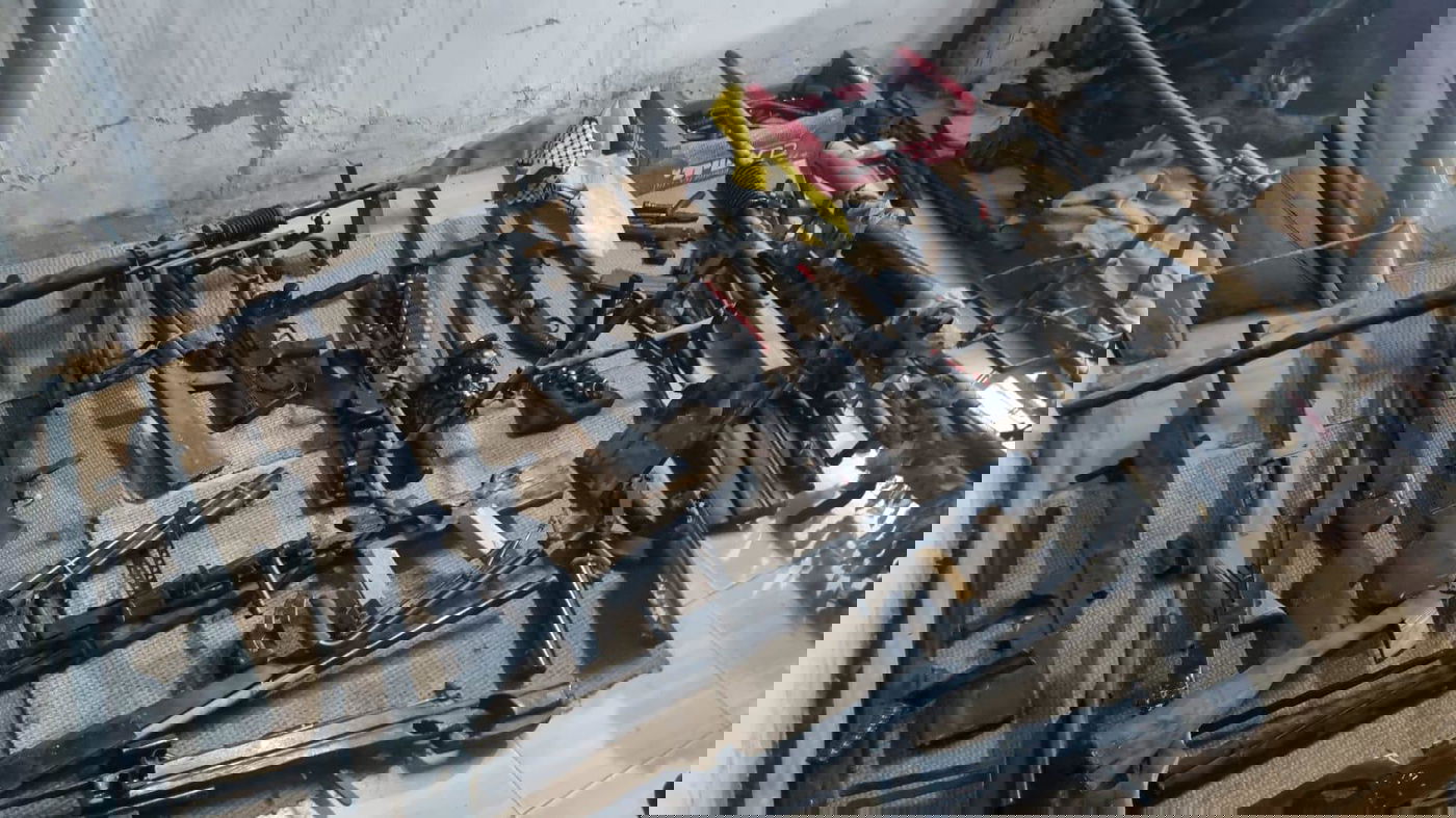 עשרות אמצעי הלחימה שאותרו והוחרמו