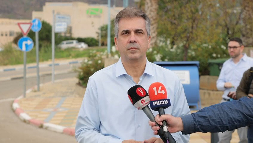 אלי כהן היום בגבול הצפון 