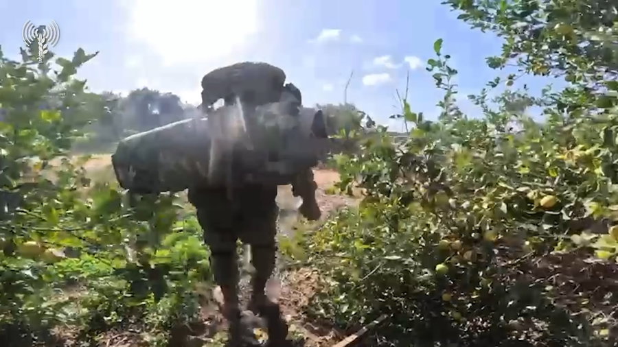 תיעוד מהיתקלות לוחמי צוות הקרב של חטיבה 460