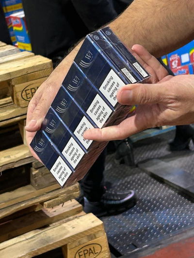 סיגריות שנתפסו במכס | ארכיון