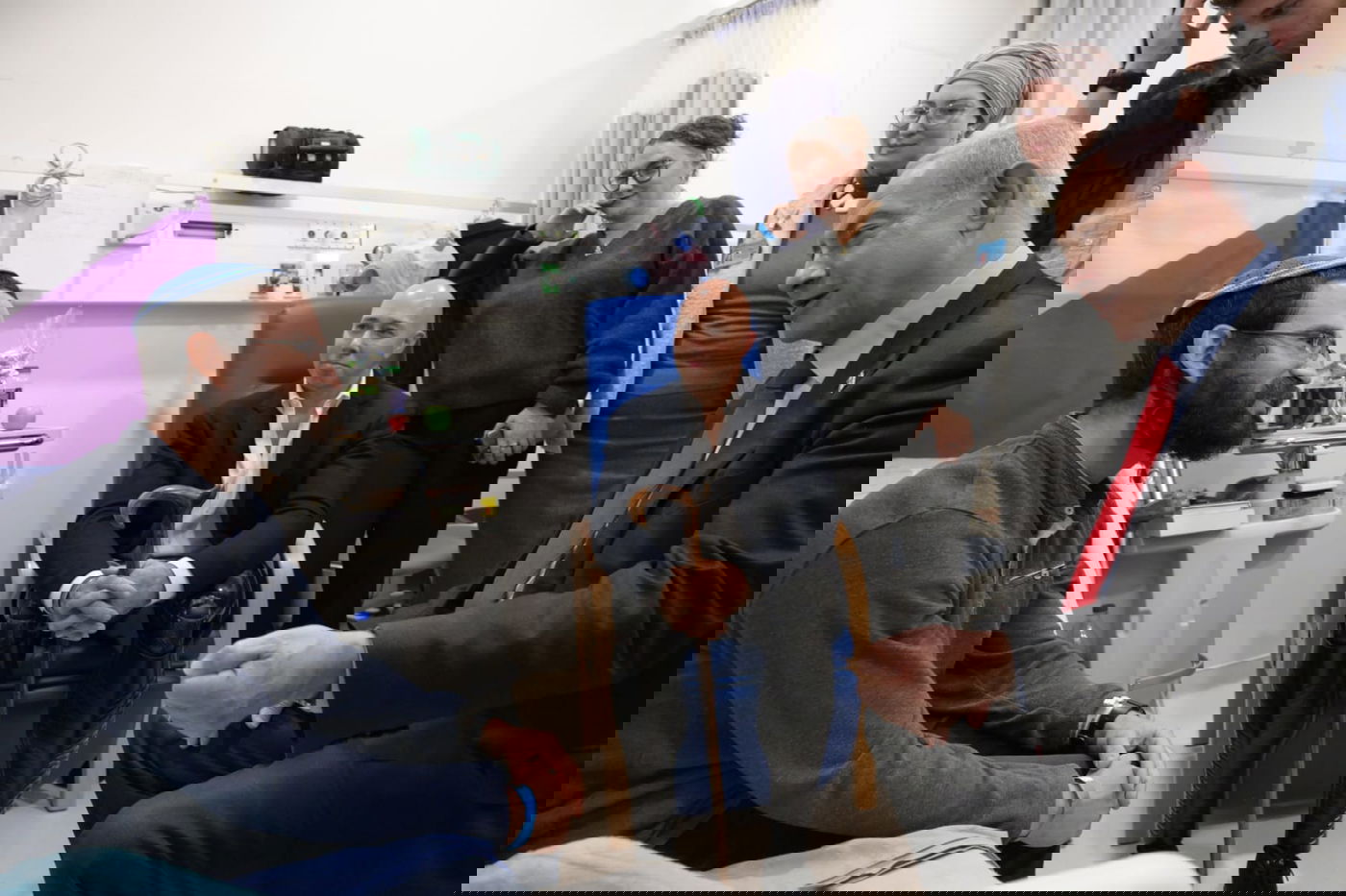 נתניהו וחבר הקונגרס האמריקני ביקרו את הלוחמים פצועי המלחמה | צפו