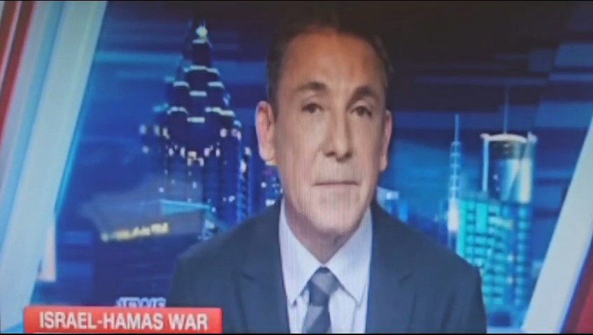 כתב ה-CNN נשנק מבכי בדיווח