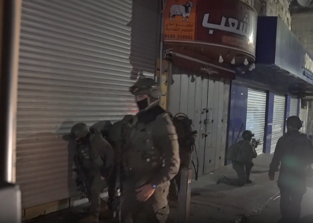 הפשיטה הלילה ביו"ש