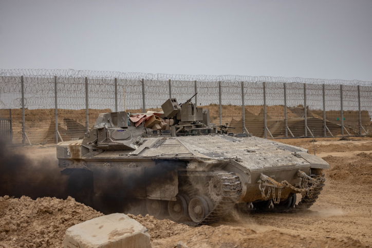 הצלם הצטרף לכוחות המתמרנים בצפון רצועת עזה - ותיעד