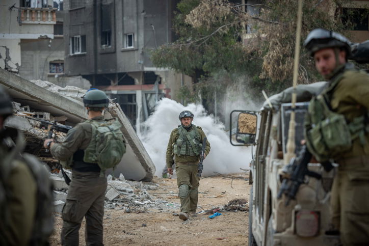 הצלם הצטרף לכוחות המתמרנים בצפון רצועת עזה - ותיעד