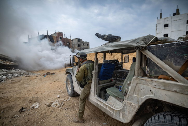 הצלם הצטרף לכוחות המתמרנים בצפון רצועת עזה - ותיעד