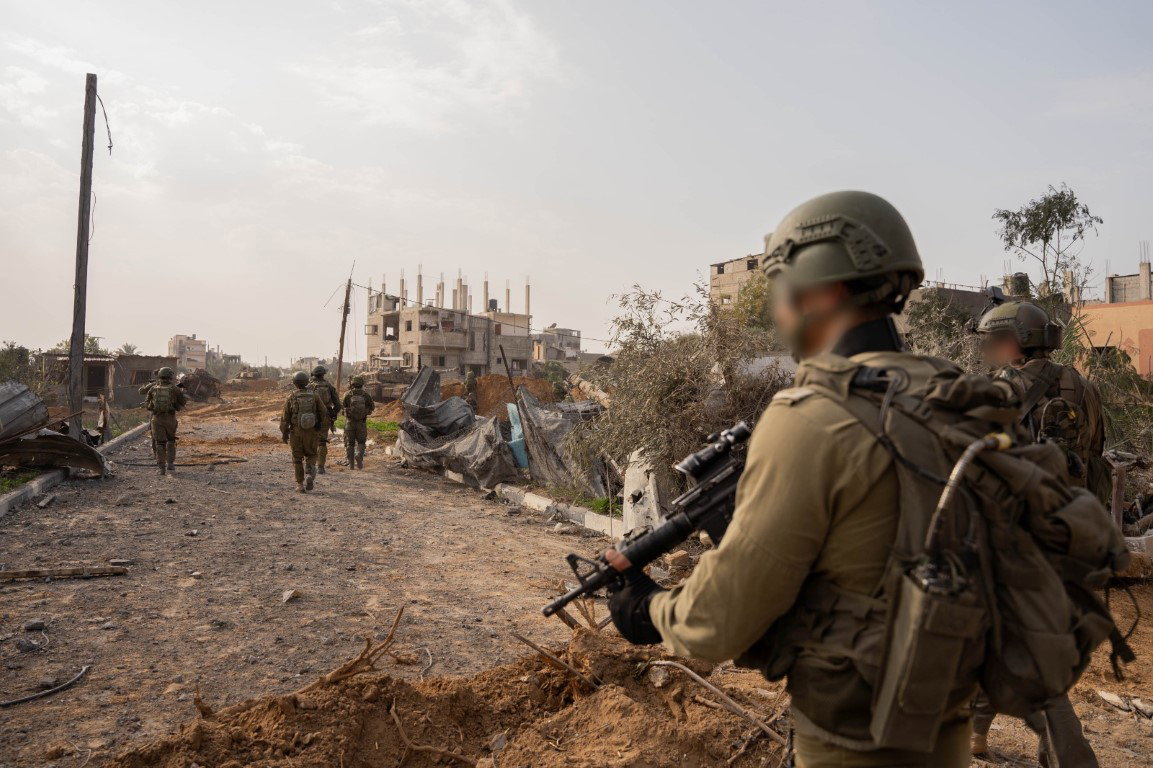 כלי טיס זיהה מחבל מכוון RPG על הכוחות, טנקים חיסלו אותו