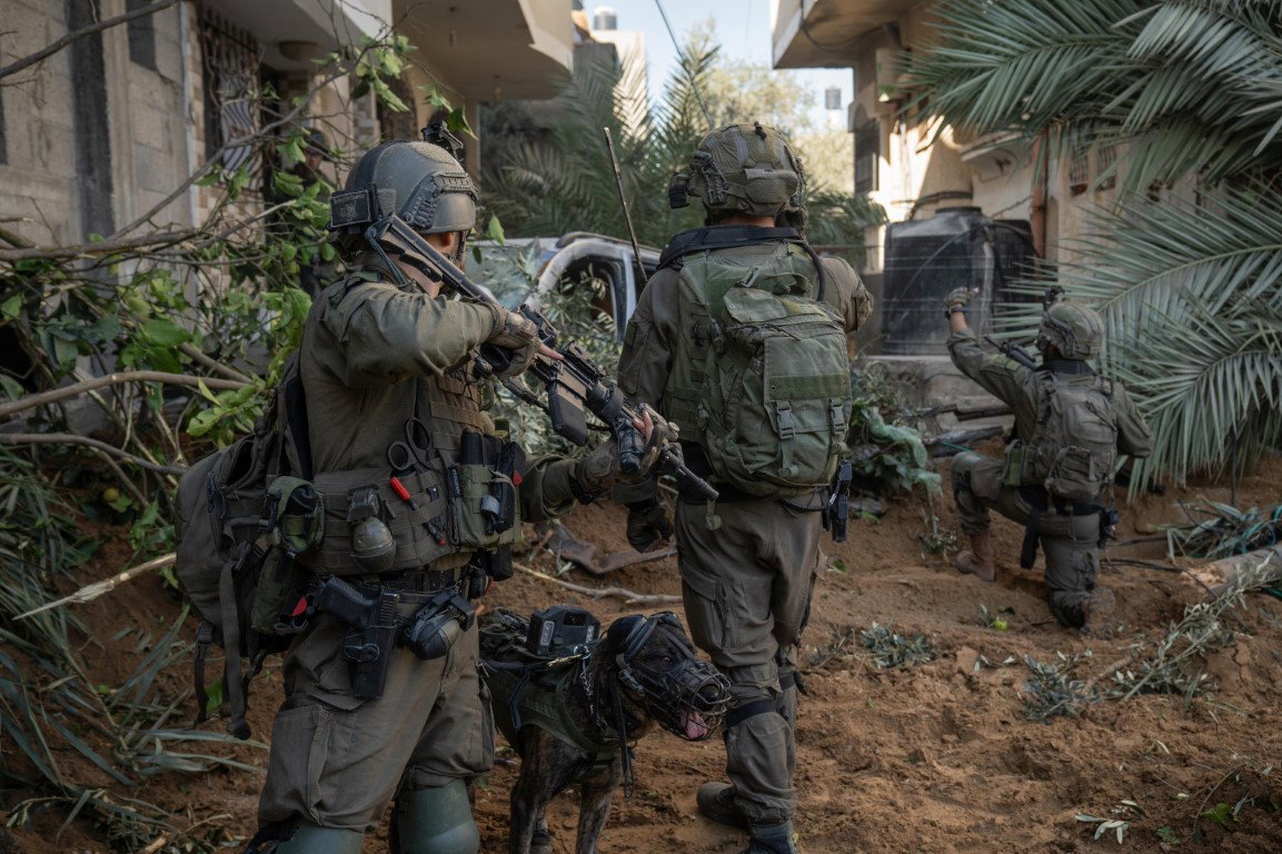 כלי טיס זיהה מחבל מכוון RPG על הכוחות, טנקים חיסלו אותו