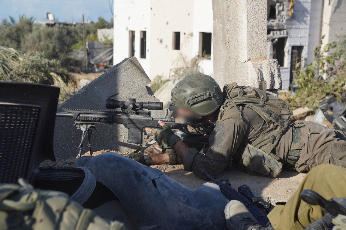 כלי טיס זיהה מחבל מכוון RPG על הכוחות, טנקים חיסלו אותו