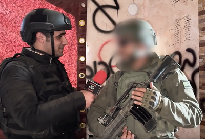 לוחם אגוז מתוך הלחימה בעזה: "החרדים תורמים לנו בלימוד התורה" | צפו בראיון המרגש